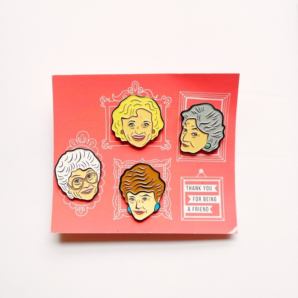 Golden Girls Pin Set